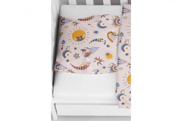 Bambus - Poduszka BABY IN BOHO różowy